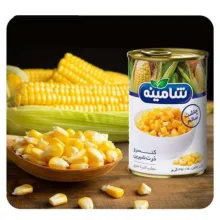 کنسرو ذرت شیرین شامینه - 350 گرم بسته 6 عددی