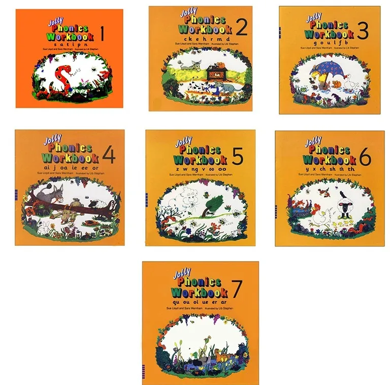 کتاب Jolly Phonics Full Pack اثر Sue Lioyd 14 جلدی