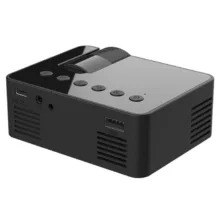 مینی ویدئو پروژکتور مدل T100 با وضوح تصویر 320x180