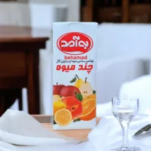 نوشیدنی چند میوه به آمد - 200 میلی لیتر بسته 36 عددی