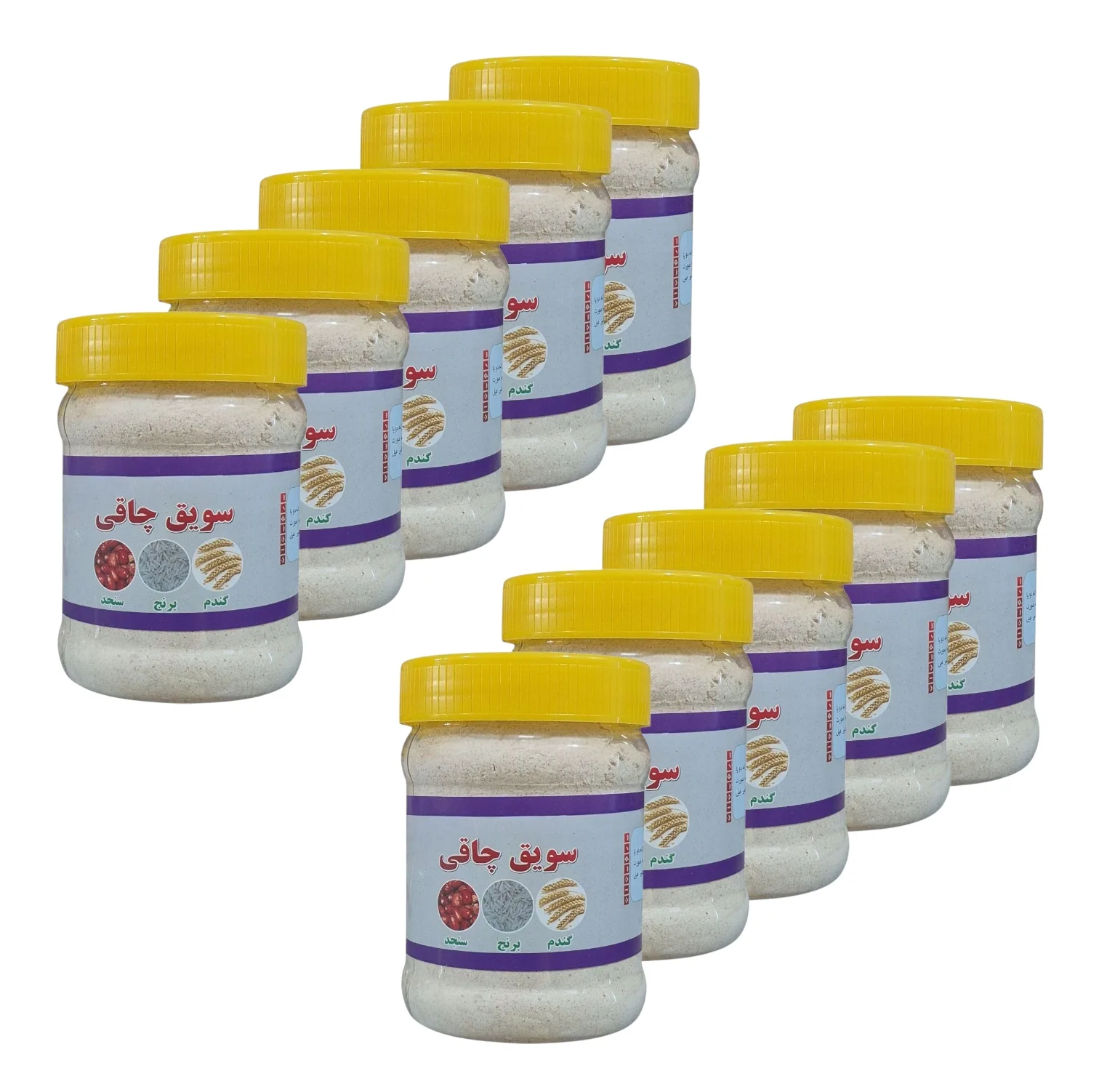 سویق چاقی - ۲۵۰ گرم بسته ده عددی