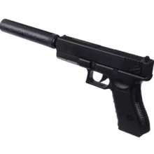 تفنگ بازی ناب سل مدل کلت کد COLT TOY GUNMETAL P-180  مناسب برای نوجوانان