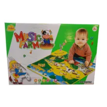 زیر انداز بازی کودک مدل Music Farm