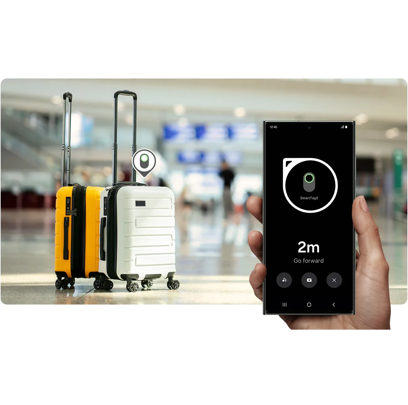 گجت ردیاب اشیاء سامسونگ مدل Galaxy SmartTag2 EI-T5600BWEGWW