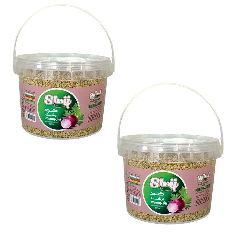 کنجد برشته پیاز و جعفری استریج - 300 گرم مجموعه 2 عددی