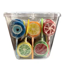 آبنبات چوبی با طعم میوه آدرین بسته 50 عددی
