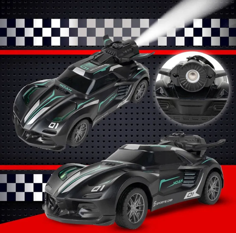 ماشین بازی کنترلی مسابقه‌ای مدل دودزا شارژی KMRC کد Dudza model racing control game machine K660-3A scale1:20 با حرکت چهار جهته، چراغ‌دار و مقیاس 1:20