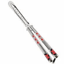 چاقوی اسباب بازی مدل Uchiha Silver Pattern