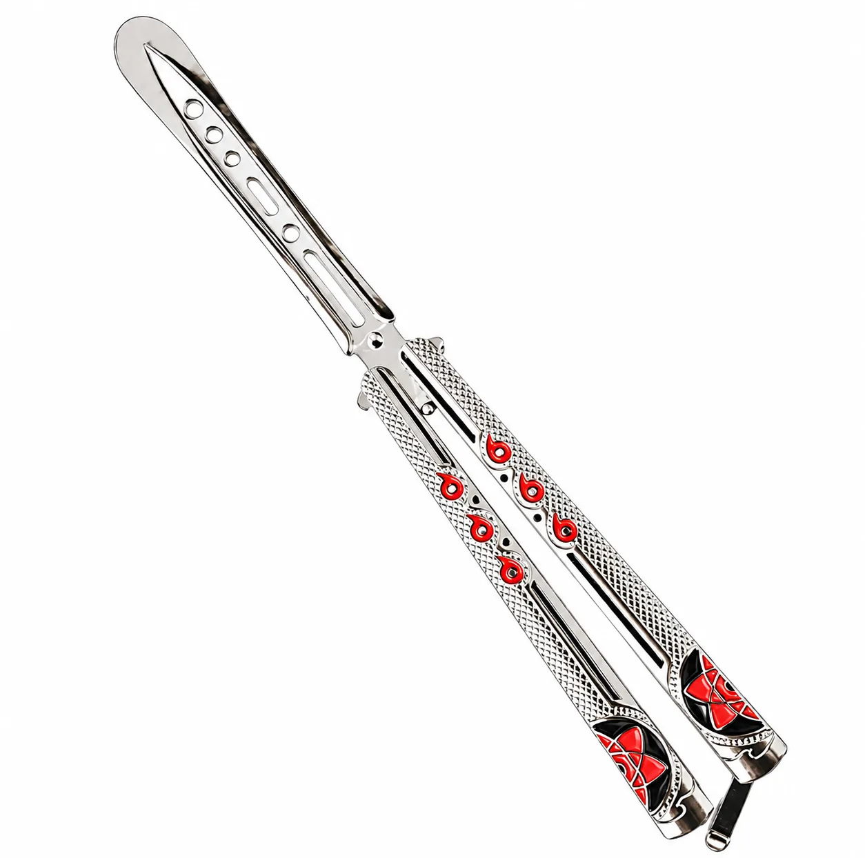 چاقوی اسباب بازی مدل Uchiha Silver Pattern