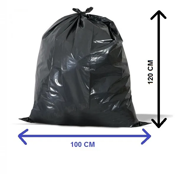 کیسه زباله مدل ضخیم بزرگ 120x100 بسته 5 کیلویی