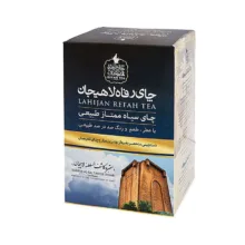 چای سیاه رفاه لاهیجان مدل ممتاز طبیعی مقدار 340 گرم