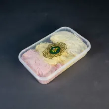 پشمک سه طعم سنتی علی بابا - 375 گرم مجموعه 2 عددی