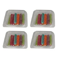 پاستیل شکری چند میوه – 280 گرم بسته 4 عددی