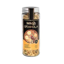 گرانولا فیتنس مغزهای خوراکی و بادام زمینی و میوه خشک بانی بار – 380 گرم