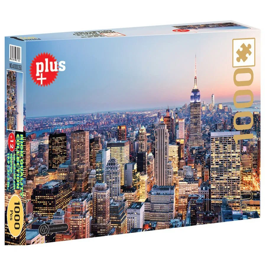 پازل 1000 تکه مدل New York Skyline مناسب برای بزرگسالان