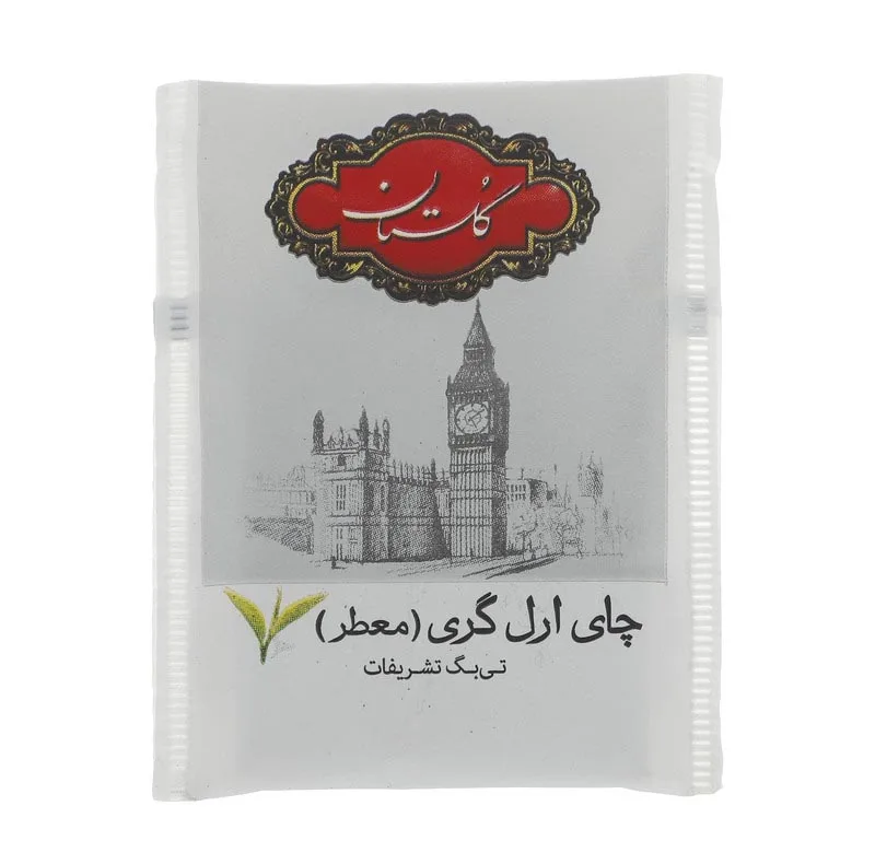 چای سیاه کیسه ای معطر تشریفات گلستان بسته 1000 عددی
