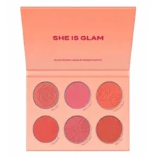 پالت رژگونه شی ایز گلم مدل Floral Blush