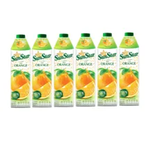 آبمیوه پرتقال طبیعی سان استار – 1 لیتر بسته 6 عددی