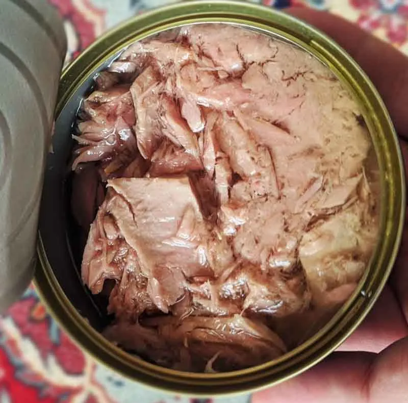 کنسرو ماهی گیدر و هوور در روغن محفل - 180 گرم بسته 24 عددی
