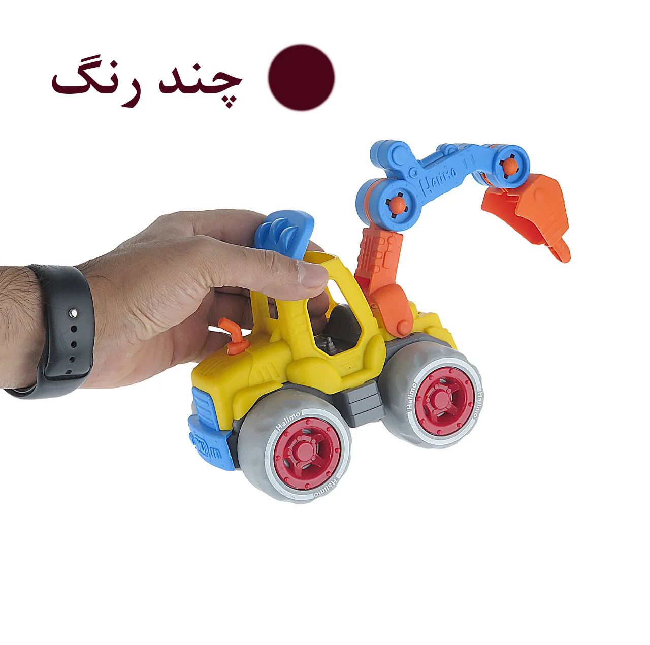ماشین بازی مدل راهسازی مجموعه 4 عددی