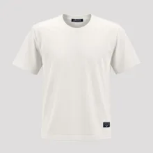 تی شرت مردانه آستین کوتاه نخی یقه گرد مدل P1600Simple