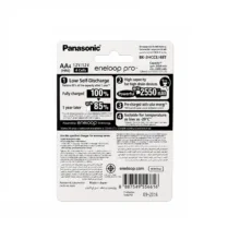 باتری قلمی پاناسونیک مدل eneloop pro AA 2550mAh بسته 4 عددی