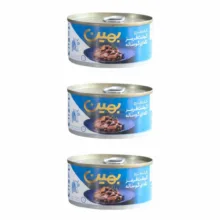 کنسرو گوشت تکه ای گوساله بهین – 180 گرم‌ بسته 3عددی