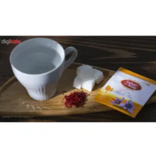 چای سیاه کیسهای زعفرانی سحرخیز 2 بسته 20 عددی