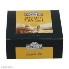 چای کیسه ای English No.1 احمد بسته 100 عددی