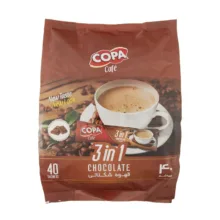 کافی میکس شکلاتی کوپا - 18 گرم بسته 40 عددی