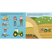 کتاب Tractors اثر جمعی از نویسندگان انتشارات آتم