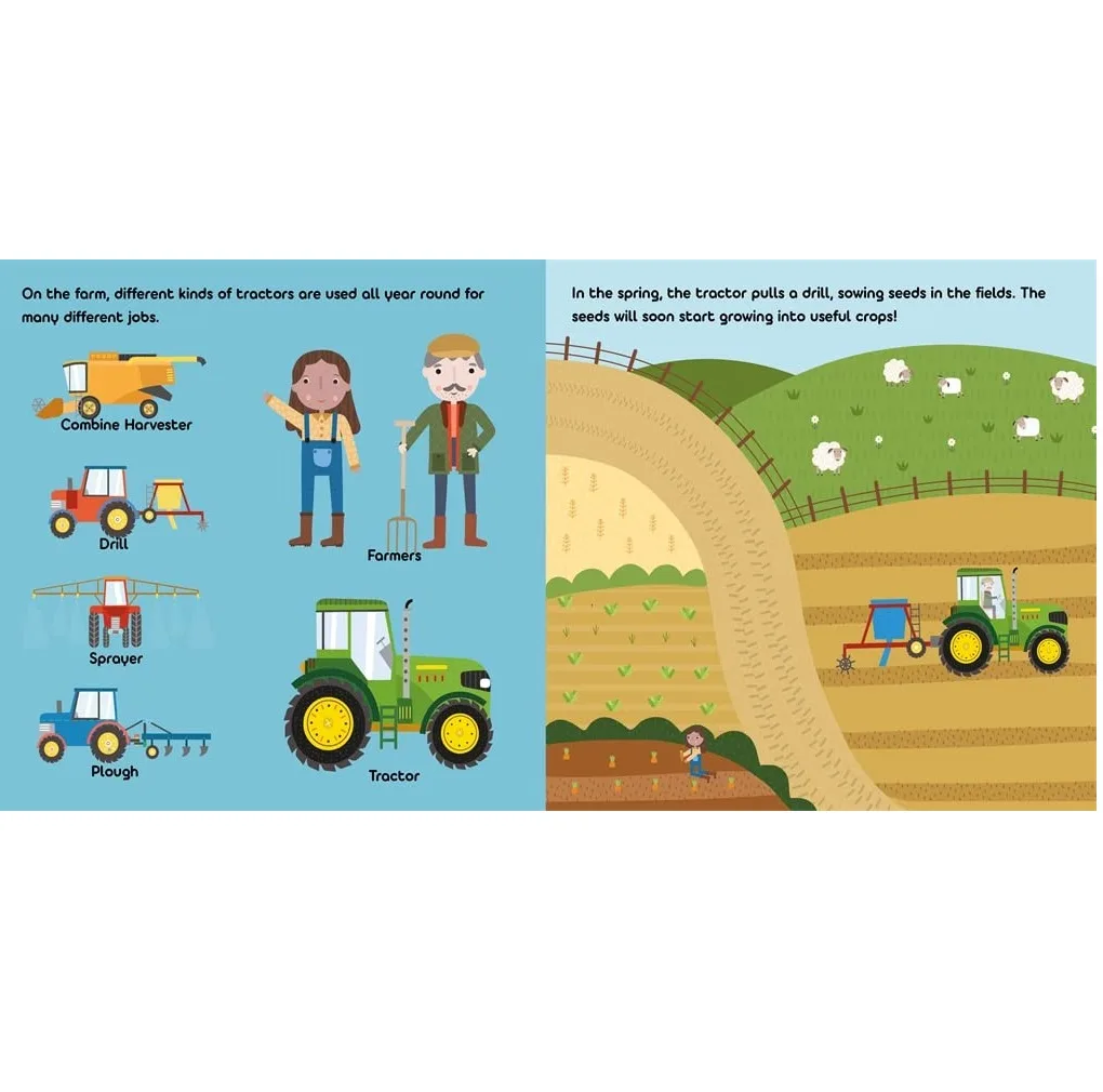 کتاب Tractors اثر جمعی از نویسندگان انتشارات آتم