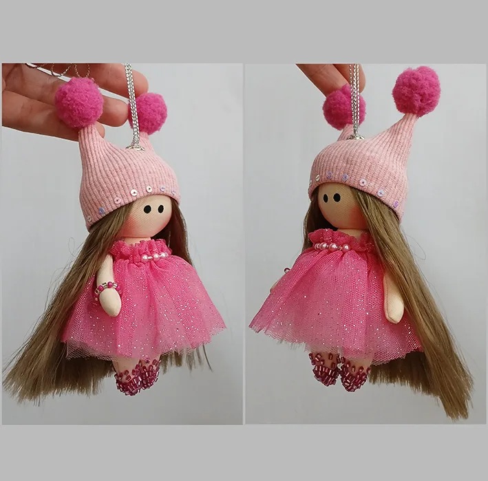 عروسک پارچه ای مدل آویز کد 14