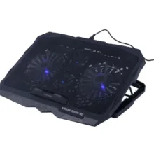 پایه خنک‌کننده لپ‌تاپ کول کلد مدل a18 دارای چهار عدد فن مناسب برای لپ تاپ‌های 14.1 تا 15.6 اینچی