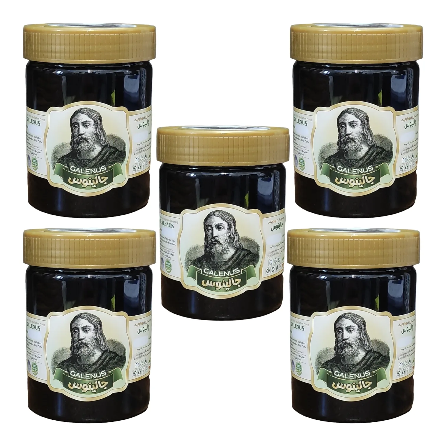 شیره انجیر طبیعی سنتی جالینوس - 500 گرم بسته 5 عددی