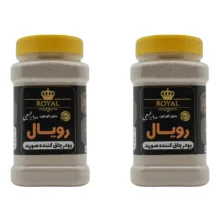 پودر چاق کننده صورت رویال – 500 گرم بسته دو عددی