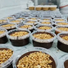 کره بادام زمینی شکلات تلخ اسپراس - 250 گرم بسته 8 عددی