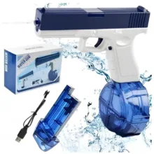 تفنگ آب پاش ناب سل مدل شارژی مخزن دار کد Rechargeable water squirt gun with tank