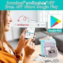 پرینتر لیبل زن ناب سل مدل پرتابل حرارتی شارژی
