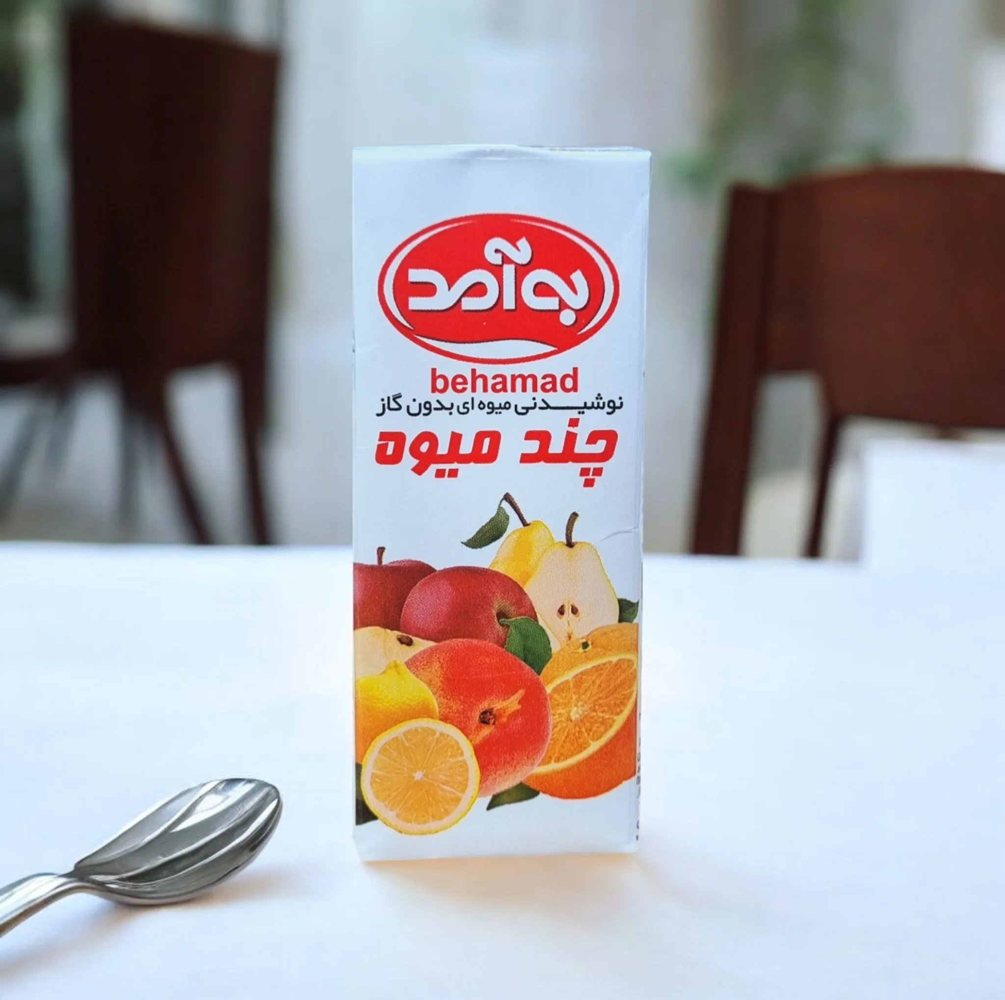 نوشیدنی چند میوه به آمد - 200 میلی لیتر بسته 36 عددی