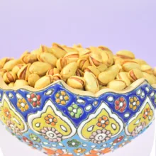 پسته بادامی نمکین گهربد - 400 گرم