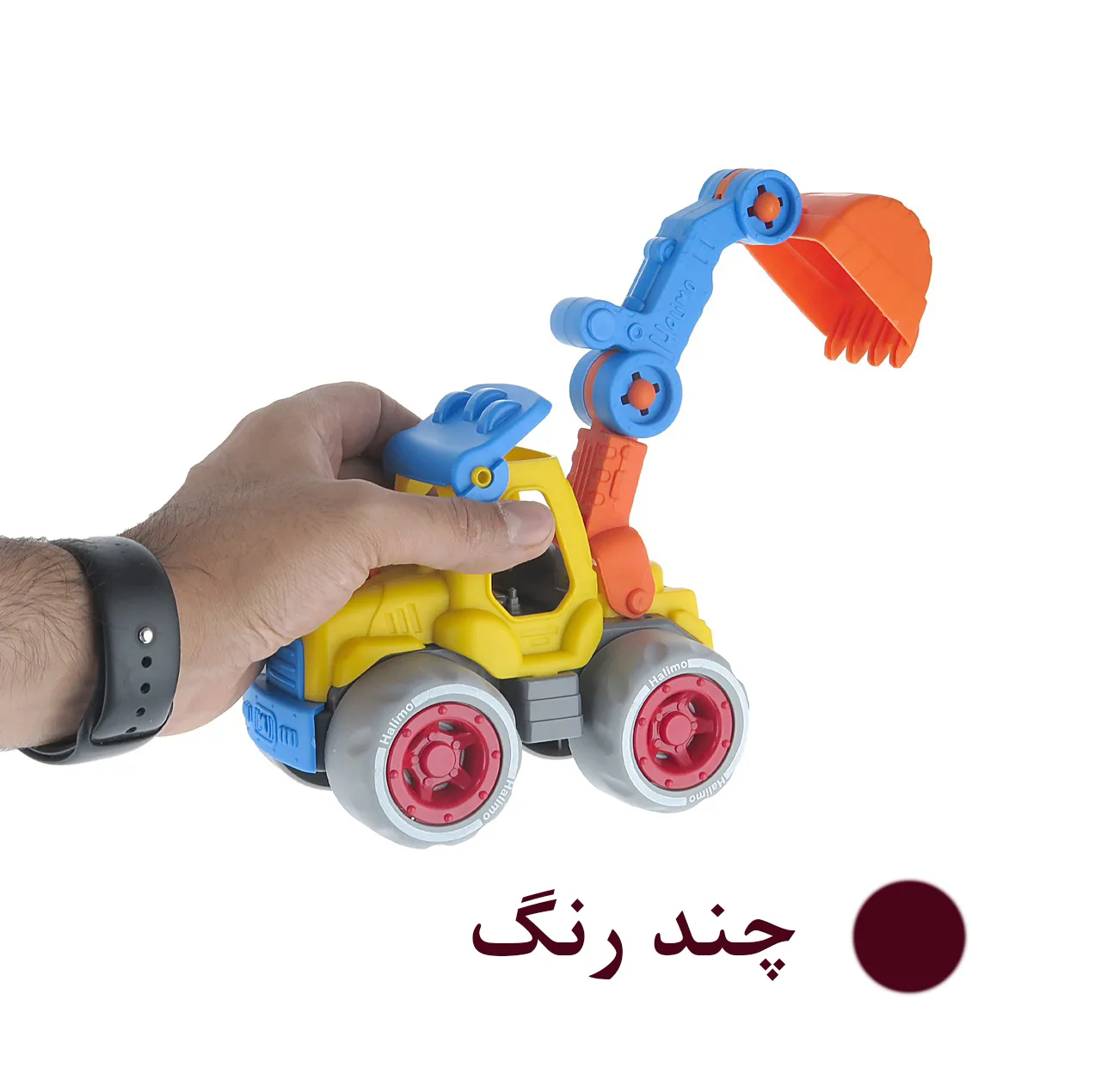 ماشین بازی مدل راهسازی مجموعه 4 عددی