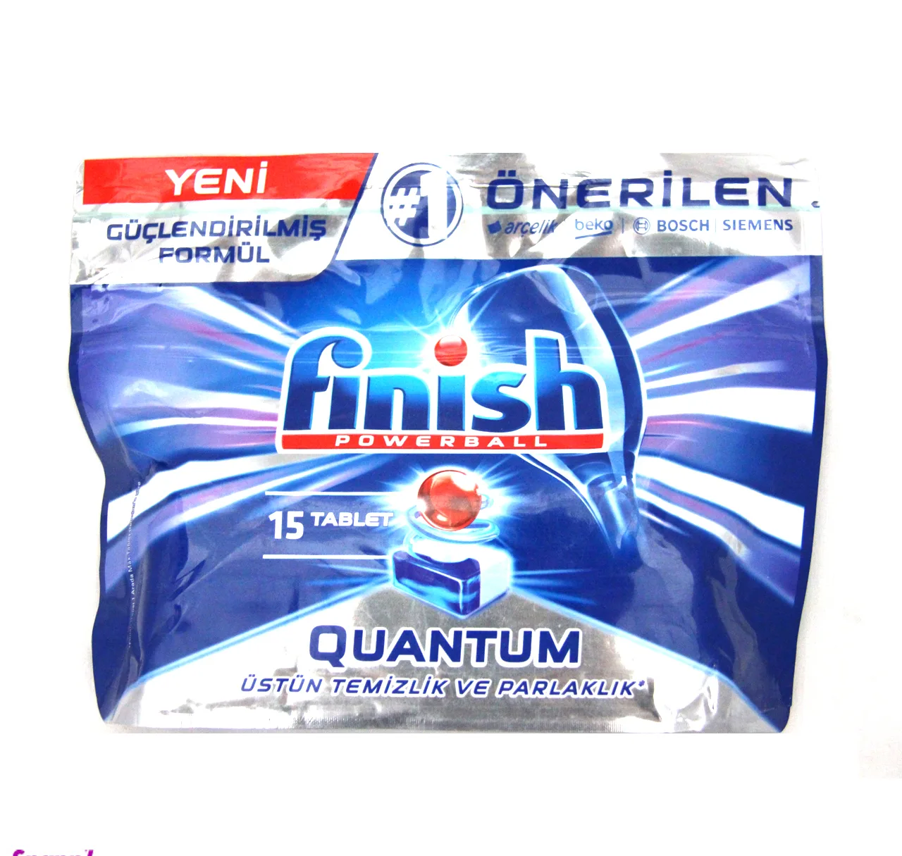 قرص ماشین ظرفشویی فینیش مدل Quantum بسته 15 عددی