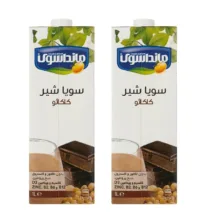 شیرسویا غیرلبنی کاکائو مانداسوی 1000 میلی لیتر – بسته 2 عددی