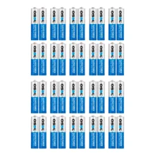 باتری نیم قلمی اوسل مدل Super Power R03P بسته 40 عددی