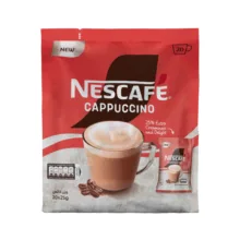 پودر کاپوچینو فوری نسکافه ساشه ای – 500 گرم بسته 20 عددی