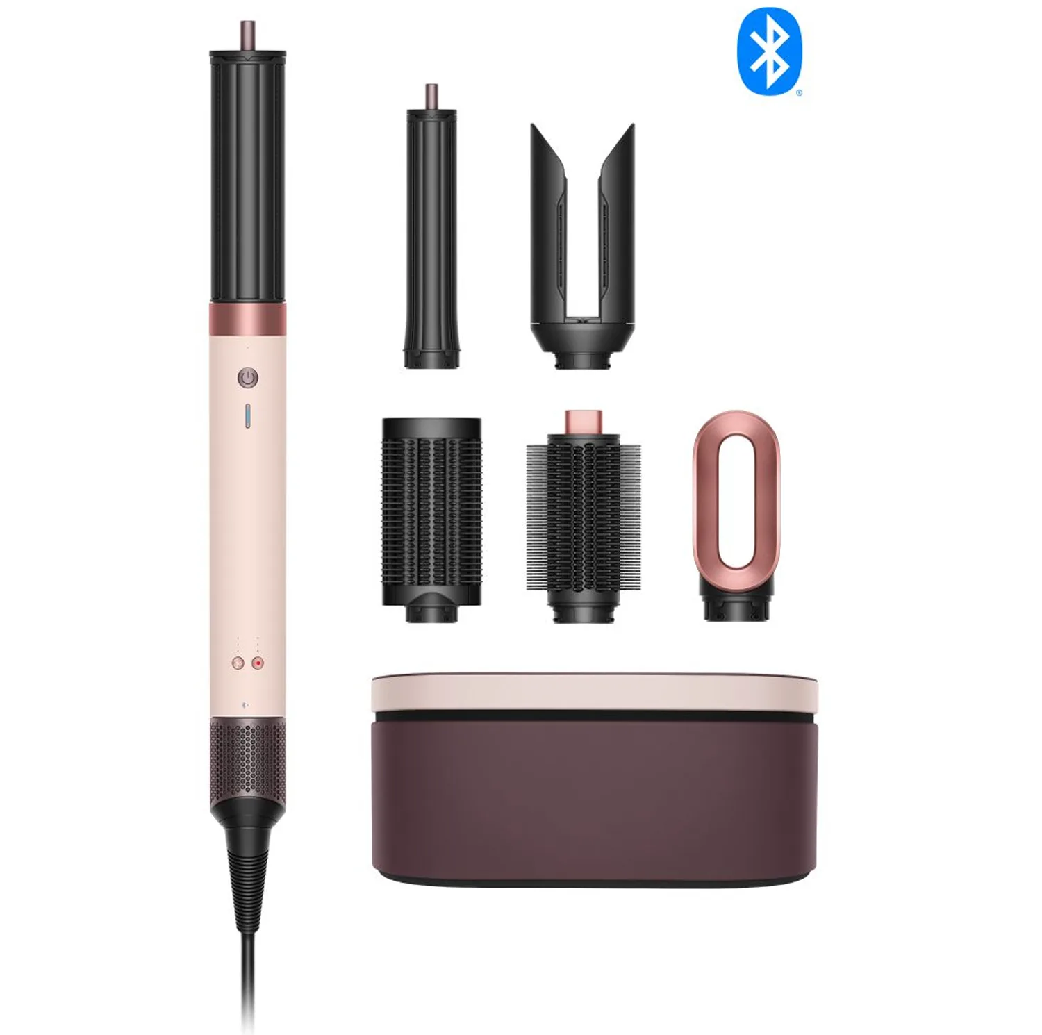 سشوار برس‌دار حالت‌دهنده دایسون مدل Airwrap Co-anda2x HS09 Straight+Wavy