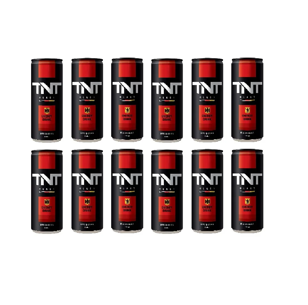 نوشابه انرژی زا تی ان تی بلست - 250 میلی لیتر مجموعه 12 عددی