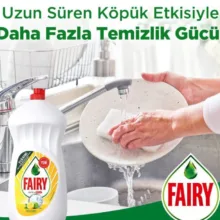 مایع ظرفشویی فیری مدل Ultra Hizli Leamon حجم 1500 میلی لیتر