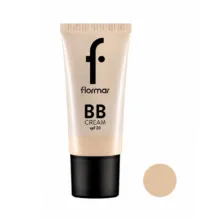 کرم پودر BB فلورمار 20 Spf مدل Fair Light BB02 شماره 02 مناسب انواع پوست حجم 35 میلی‌لیتر